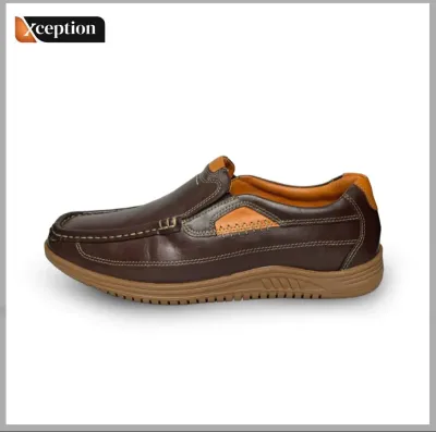 Genuine Bull Leather Casusl Shoes